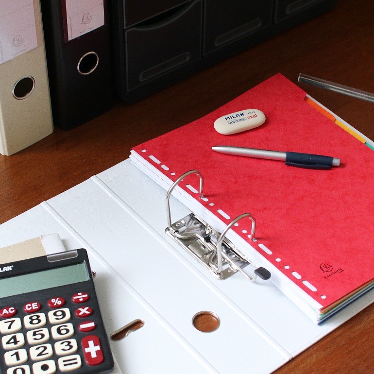 EXACOMPTA エグザコンタ｜レバーアーチファイル A4 70mm