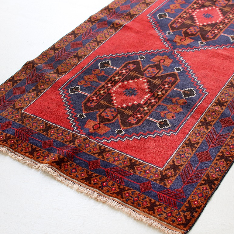 VINTAGE｜Tribal Rug （203×108）