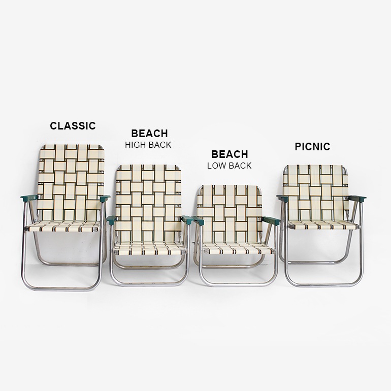 LAWN CHAIR ローンチェア｜LOW BACK BEACH CHAIR【CHARLESTON TAN】