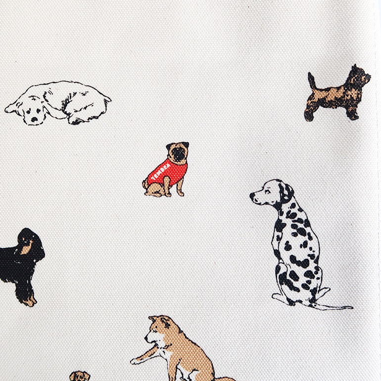 TEMBEA テンベア｜BAGUETTE TOTE SMALL　DOG-1/BLACK