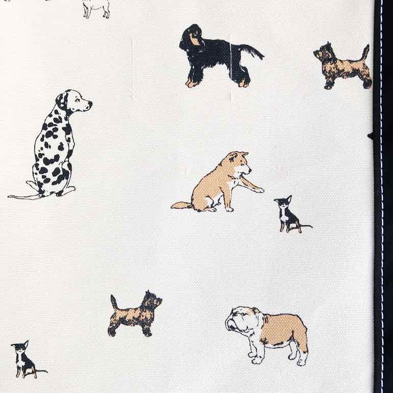 TEMBEA テンベア｜BAGUETTE TOTE SMALL　DOG-1/BLACK