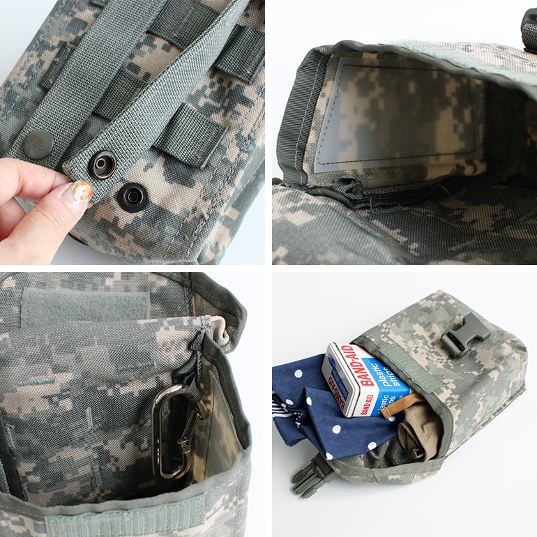 USED 米軍 IMPROVED FIRST AID KIT ポーチ ACU