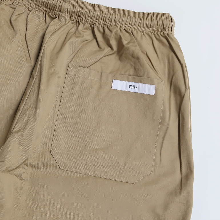 VOIRY ヴォイリー｜SUNDAY PANTS-BACK SATIN　BEIGE