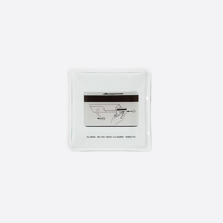 PUEBCO プエブコ｜PRINTED GLASS TRAY Card