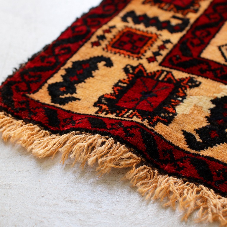 VINTAGE｜Tribal Rug （162×87）
