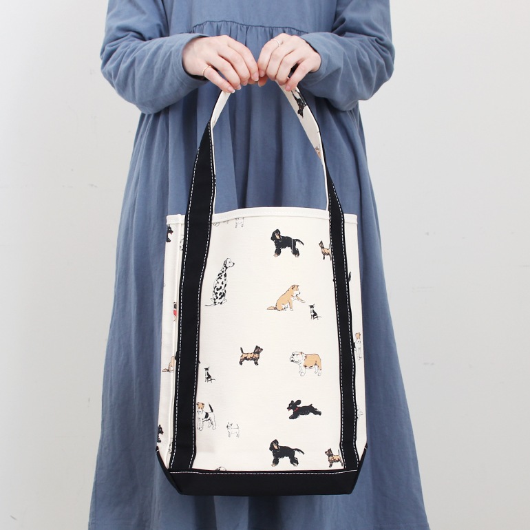 テンベア　TEMBEA トートバッグ 3way DOG-1 / BLACK TEMBEA｜3HANDLE TOTE DOG-1/BLACK/トートバッグ ショルダー