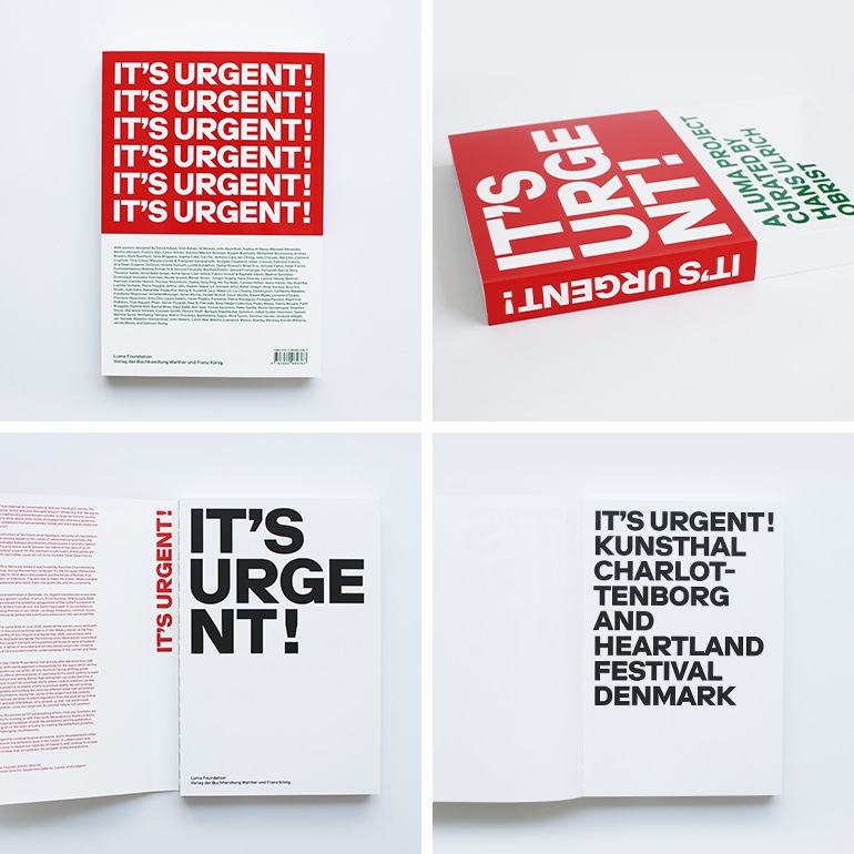 IT'S URGENT! A LUMA PROJECT CURATED by Hans Ulrich Obrist