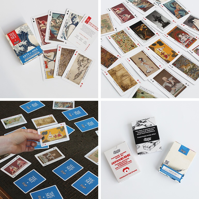 【取扱い終了/セール】Lingo リンゴ｜Lingo Playing Cards　Japanese Cards/Japanese Street Food Cards/Arts of Asia トランプ