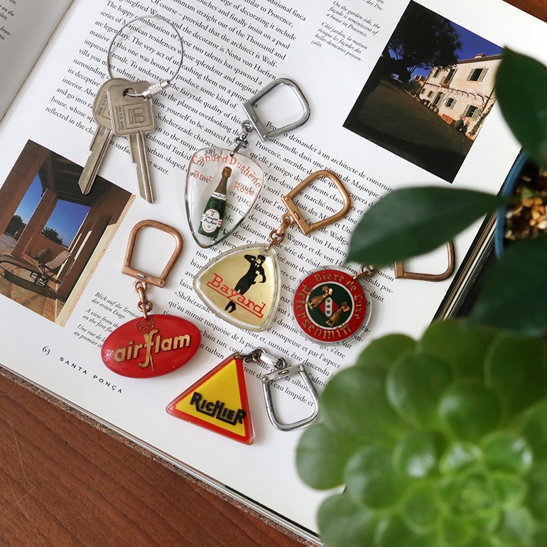 VINTAGE｜BOURBON キーホルダー【Peterschmitt】