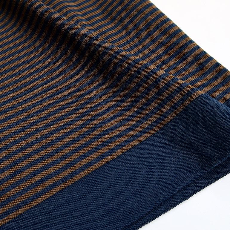 maillot マイヨ｜“mature” mature border polo【全4色】