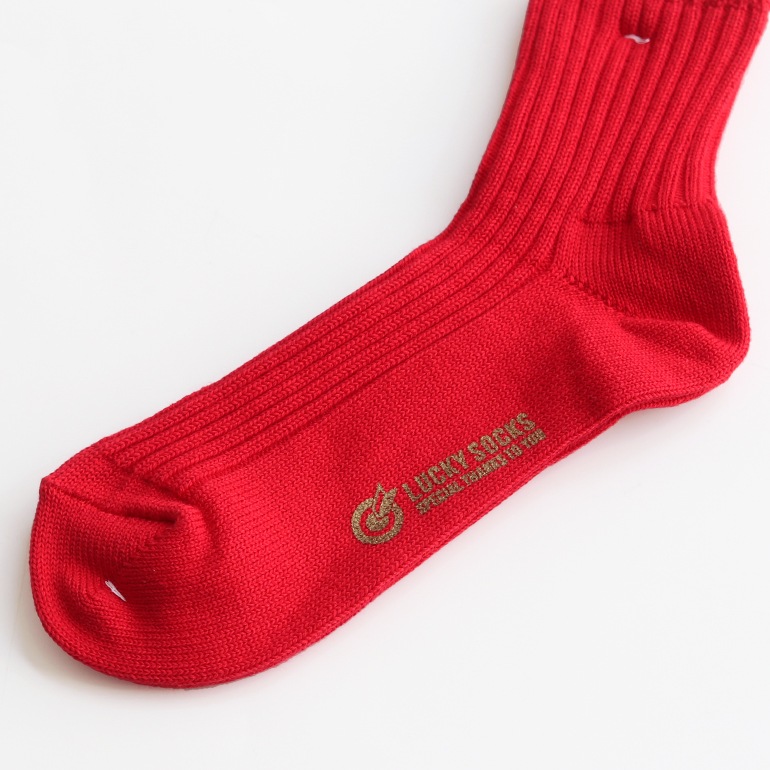 LUCKY SOCKS ラッキーソックス｜スムースアンクルソックス　ブラック