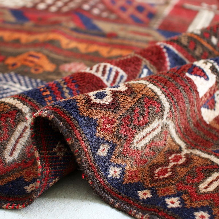 VINTAGE｜Tribal Rug （151×98）