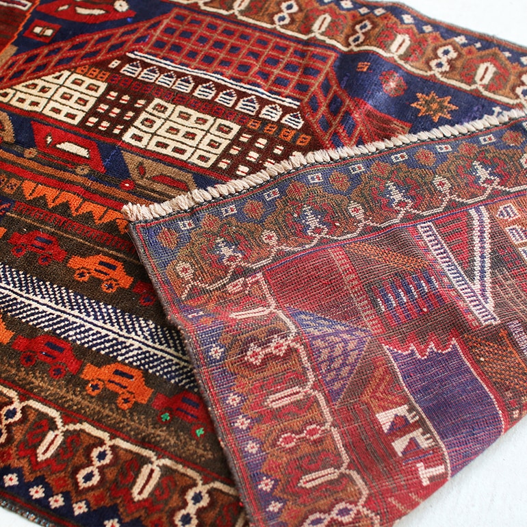 VINTAGE｜Tribal Rug （151×98）