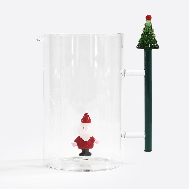 【取扱終了/在庫限り】ICHENDORF MILANO イッケンドルフ ミラノ｜CT Jug Christmastree handle&Santa