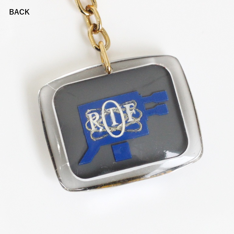 VINTAGE｜FRENCH アクリルキーホルダー【France Inter】