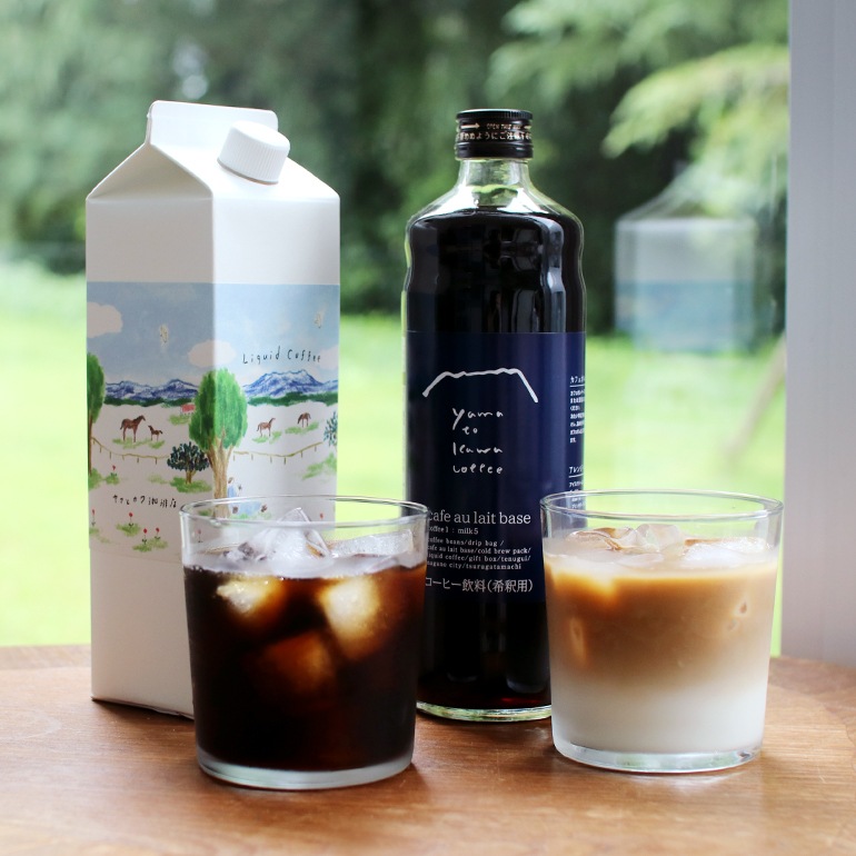 ヤマとカワ珈琲店｜カフェオレベース600ml