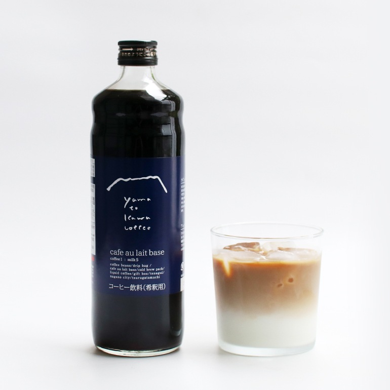 ヤマとカワ珈琲店｜カフェオレベース600ml