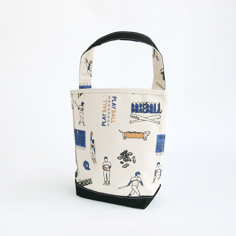 TEMBEA テンベア｜BAGUETTE TOTE SMALL　BASEBALL/BLACK