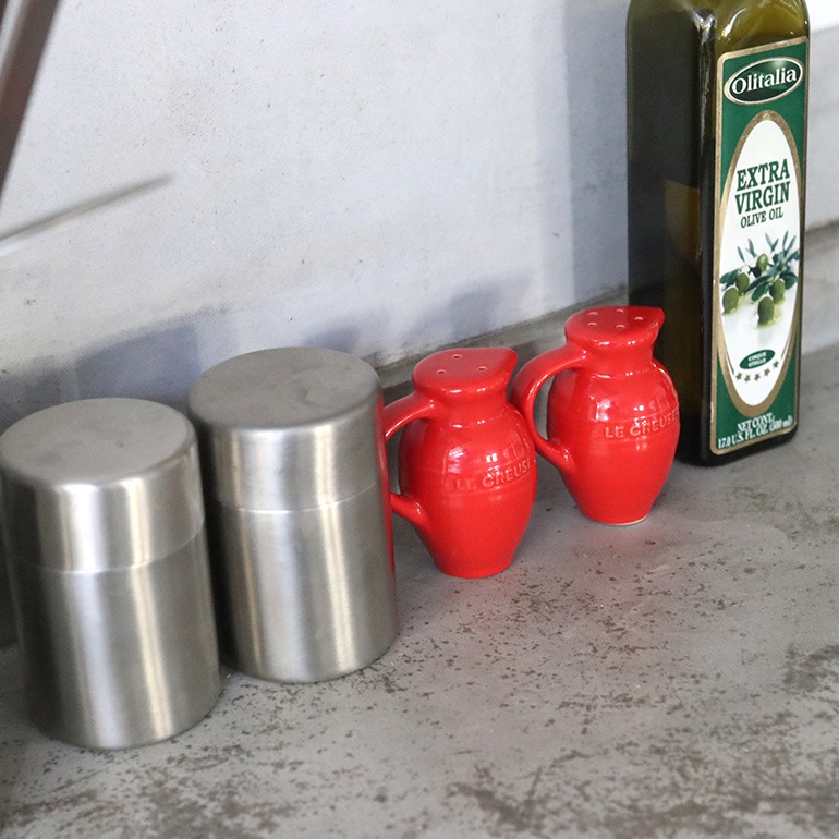 VINTAGE｜LE CREUSET ソルト&ペッパーシェイカー