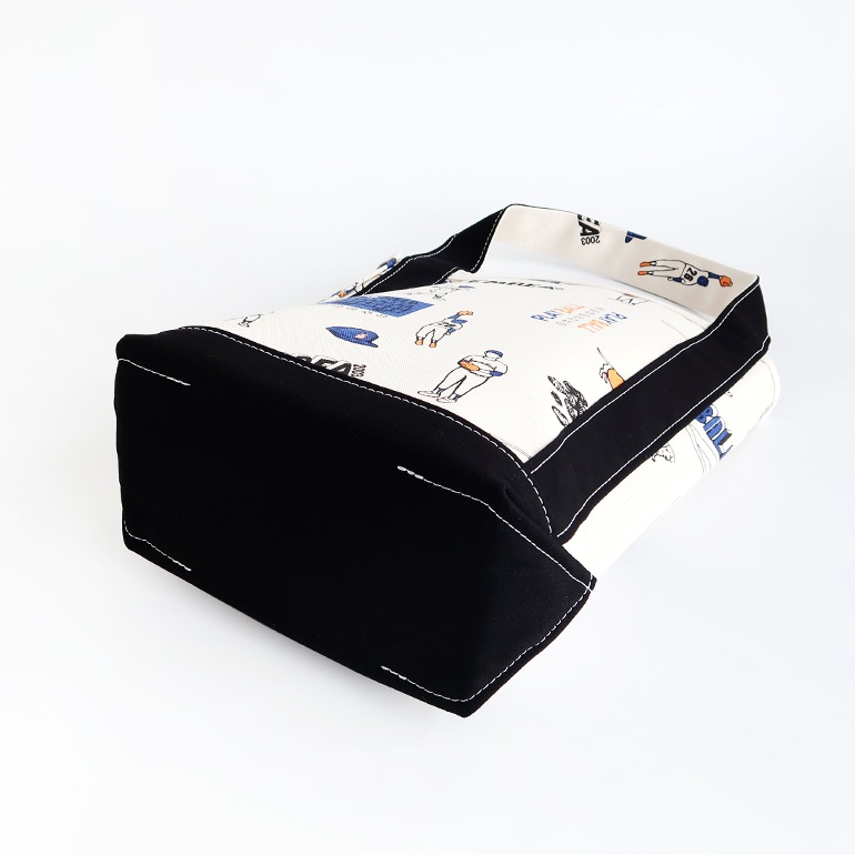 TEMBEA テンベア｜BAGUETTE TOTE MEDIUM　BASEBALL/BLACK