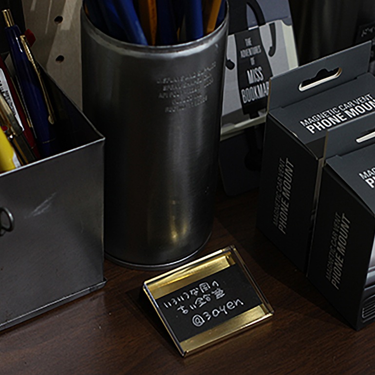 SyuRo シュロ｜プライスホルダー(S/真鍮)