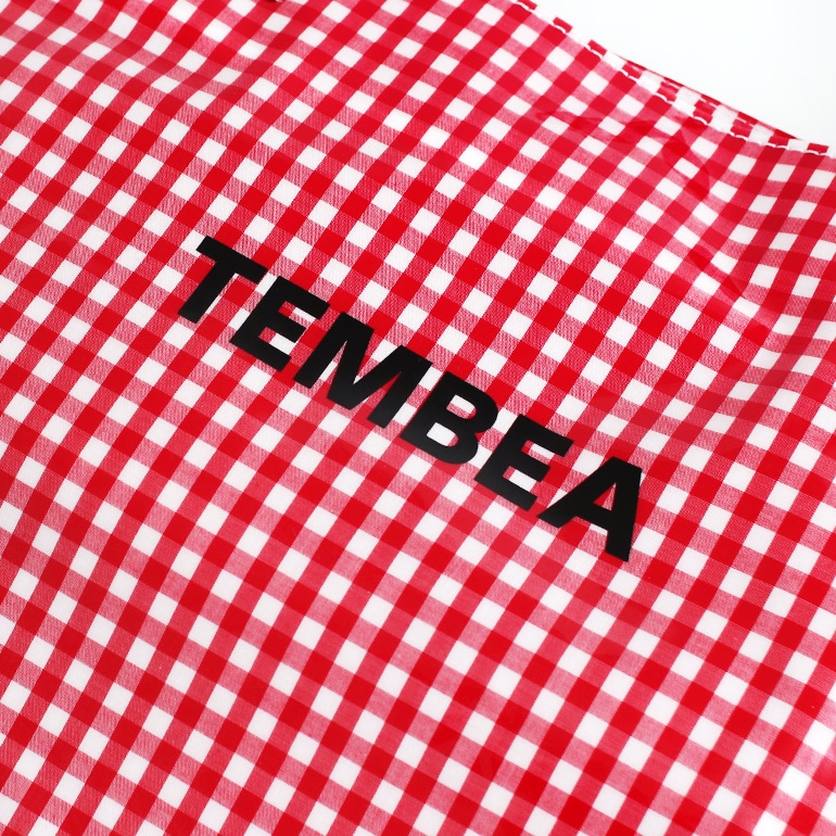 TEMBEA テンベア｜CARRY TOTE　GINGHAM RED