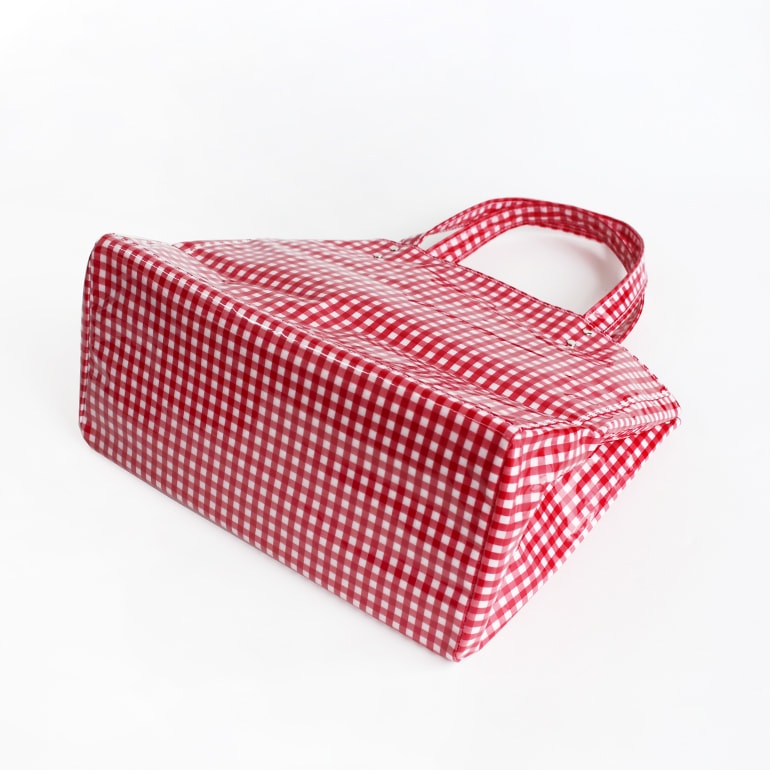 TEMBEA テンベア｜CARRY TOTE　GINGHAM RED