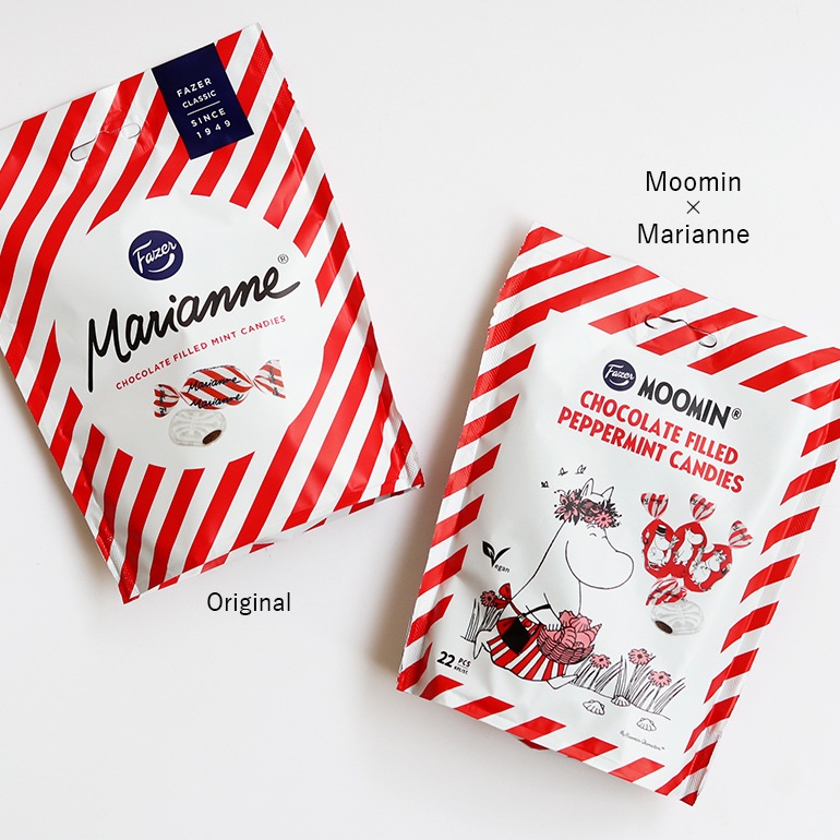 Fazer ファッツェル｜ムーミン×マリアンヌ ペパーミントキャンディー