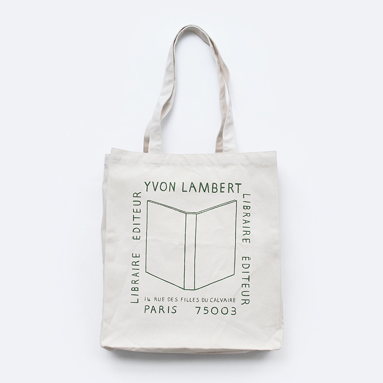YVON LAMBERT & NIGEL PEAKE TOTE BAG (BOOK)
