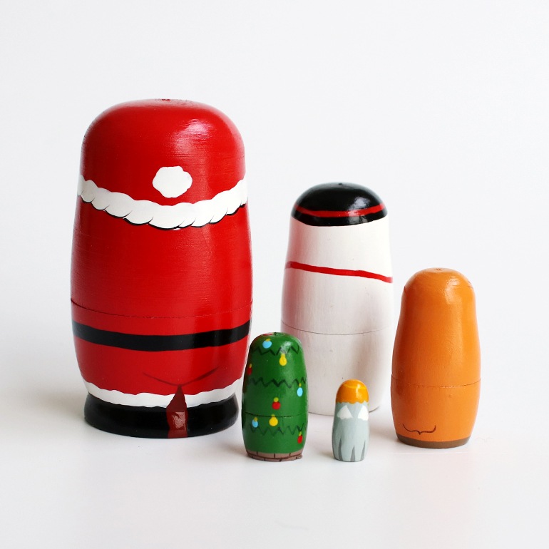 マトリョーシカ ねこのクリスマス