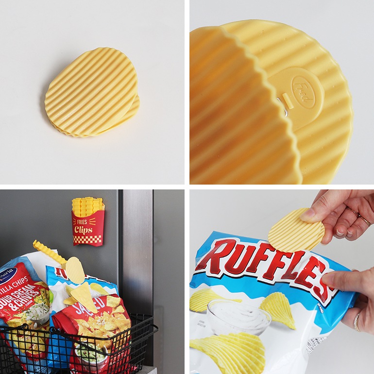 Fred フレッド｜ポテトチップスクリップ 4pcs