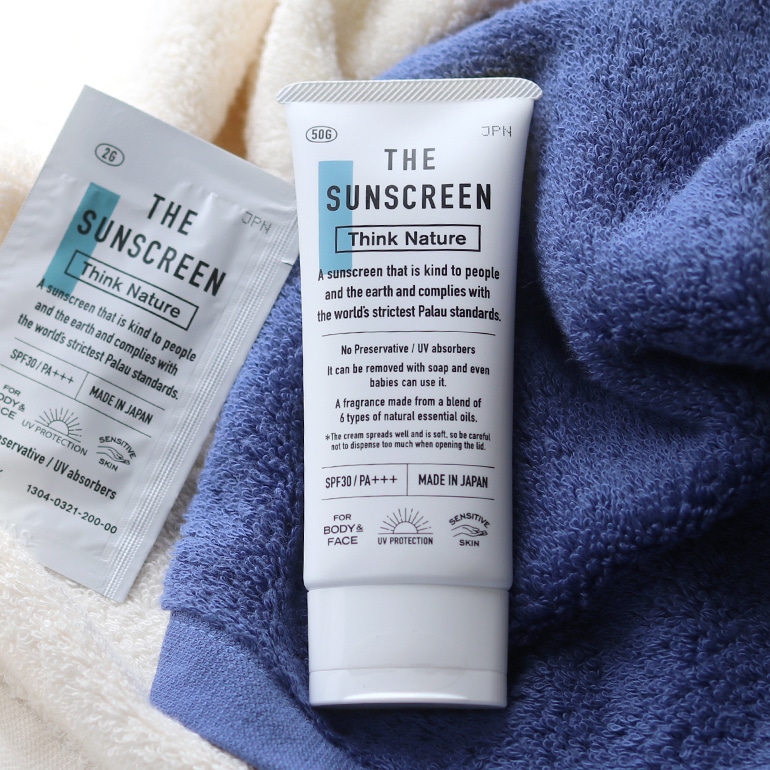THE ザ｜THE SUNSCREEN [Think Nature] チューブ