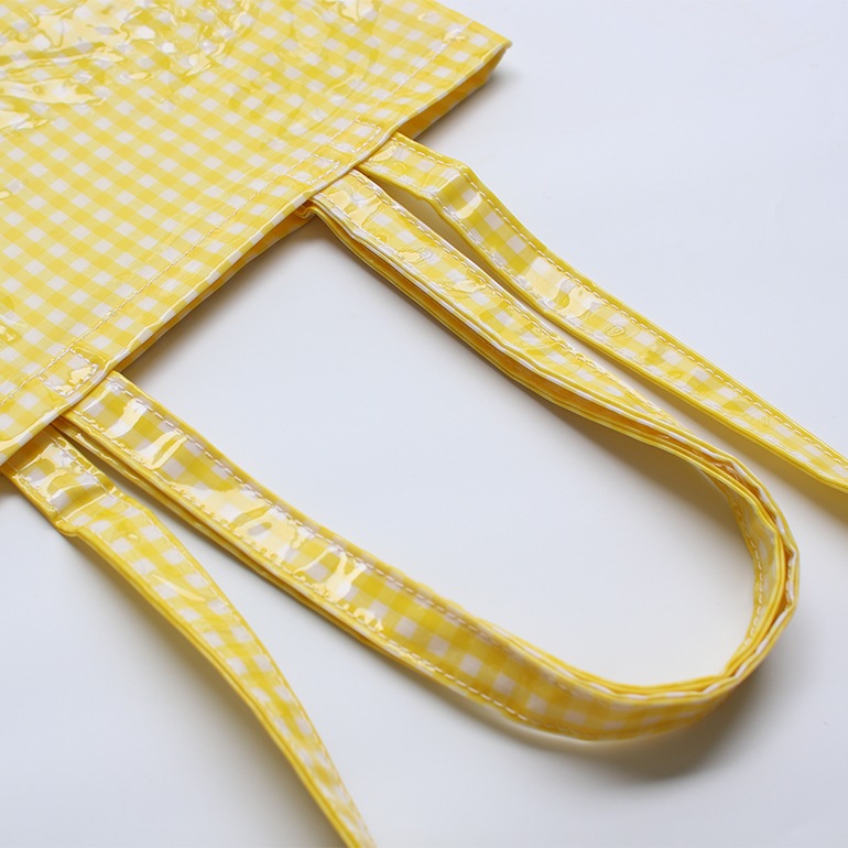 TEMBEA テンベア｜3HANDLE TOTE　GINGHAM YELLOW