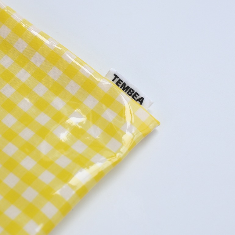 TEMBEA テンベア｜3HANDLE TOTE　GINGHAM YELLOW