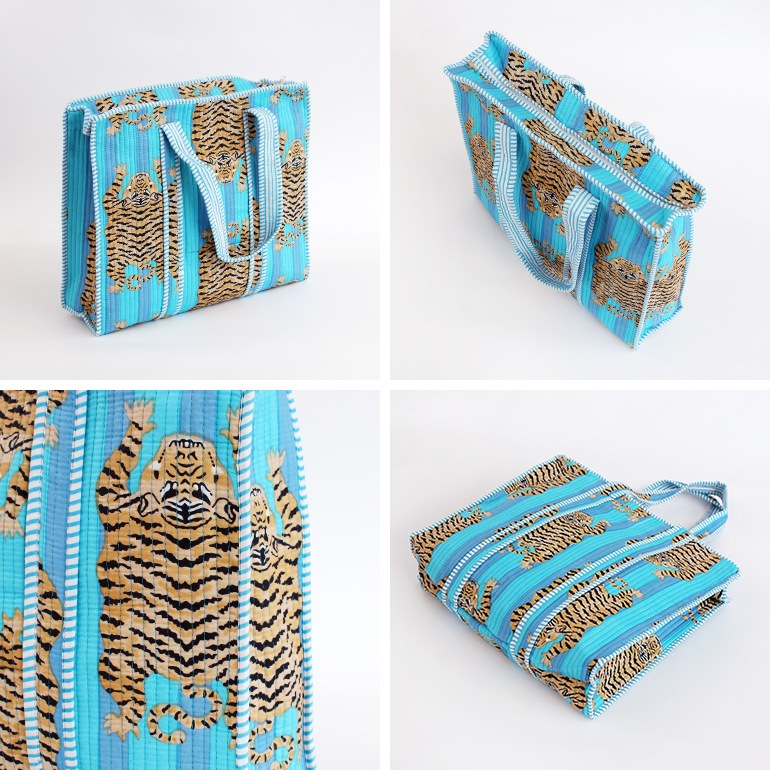 インストゥルメンタル｜TIGER QUILT BAG【全3色】