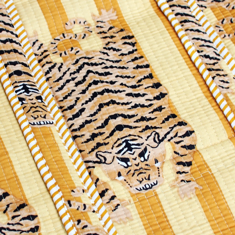 インストゥルメンタル｜TIGER QUILT BAG【全3色】
