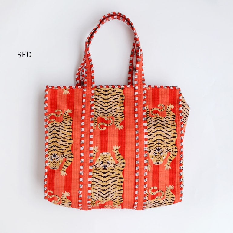 インストゥルメンタル｜TIGER QUILT BAG【全3色】