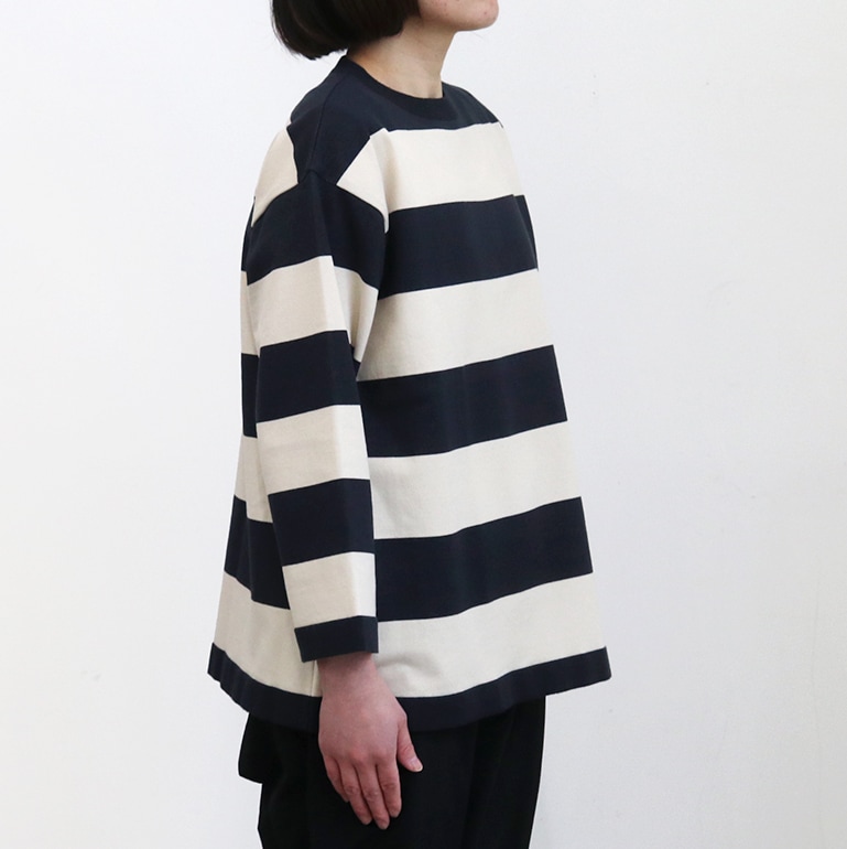 maillot マイヨ｜ Wide Border Long-Tee【全4色】 通販｜DUPON35