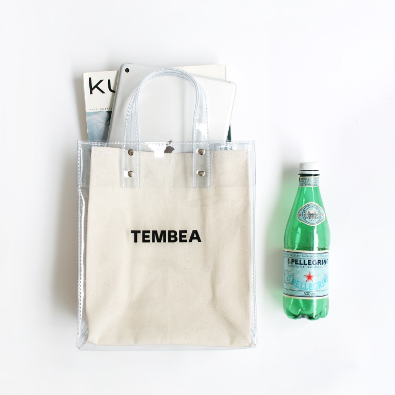 TEMBEA テンベア｜PAPER TOTE SMALL NEON YELLOW 通販｜DUPON35