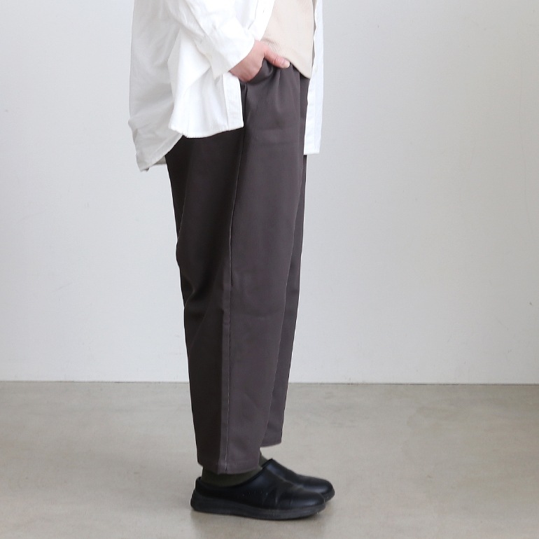 VOIRY ヴォイリー｜SUNDAY PANTS-PIQUE IVORY