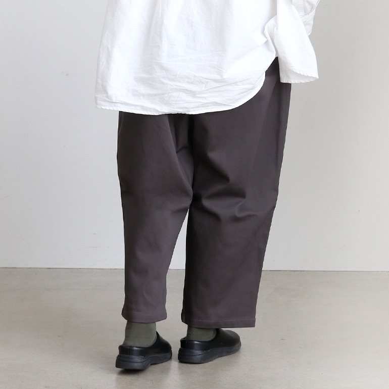 VOIRY ヴォイリー｜SUNDAY PANTS-PIQUE IVORY