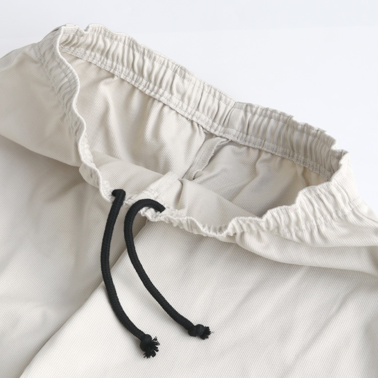 VOIRY ヴォイリー｜SUNDAY PANTS-PIQUE IVORY