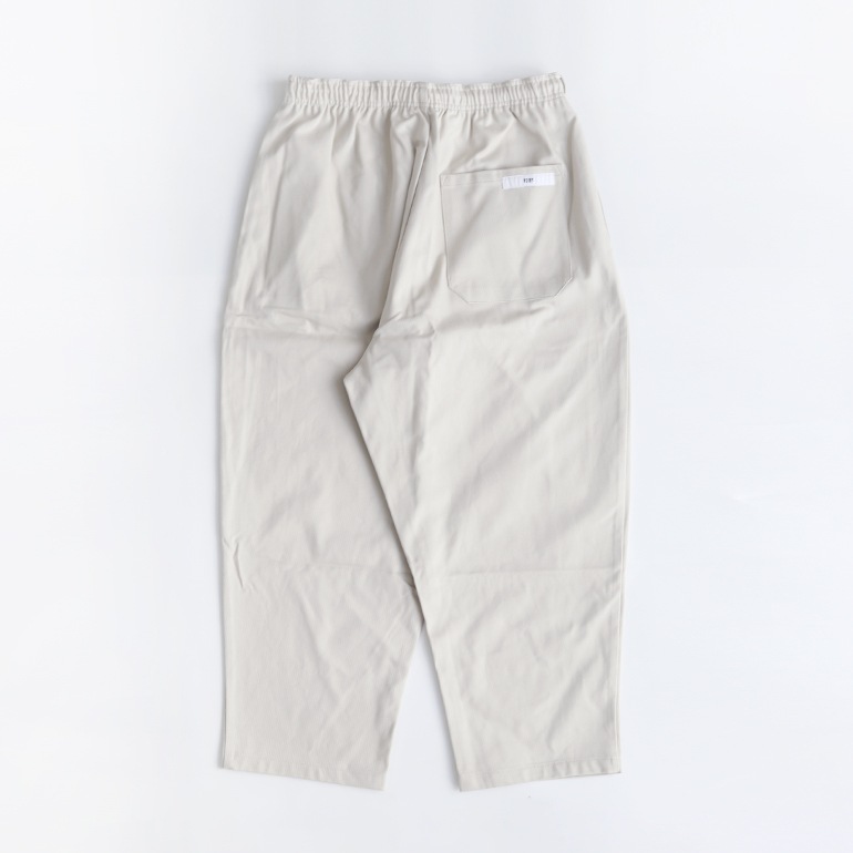 VOIRY ヴォイリー｜SUNDAY PANTS-PIQUE IVORY