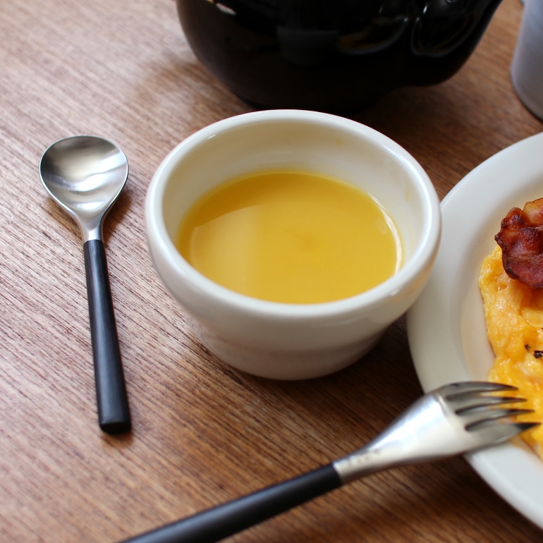 柳宗理 ヤナギ ソウリ｜黒柄カトラリー ティースプーン