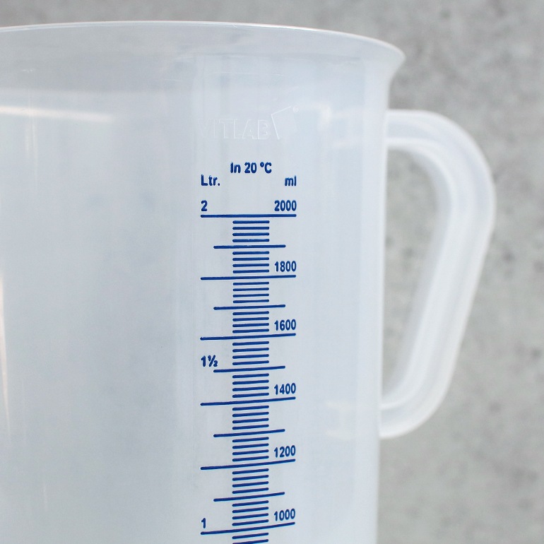 VITLAB ビットラボ｜メジャーカップ(取っ手付き) 2000ml