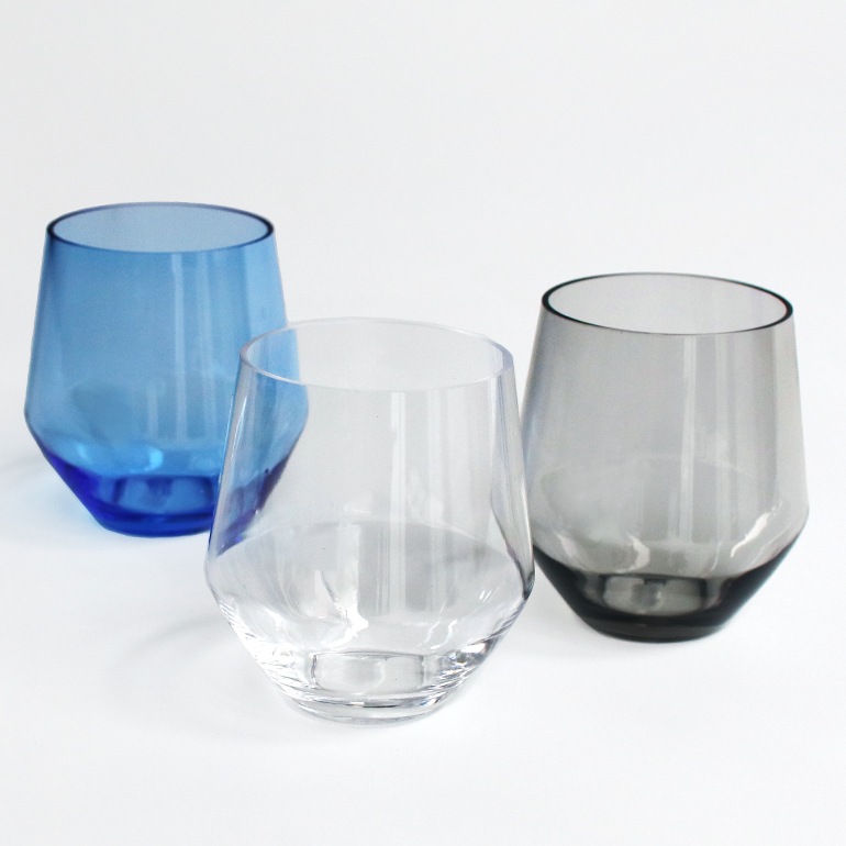 【取扱い終了/セール】ABODE アボード｜アングル ステムレスグラス 530ml