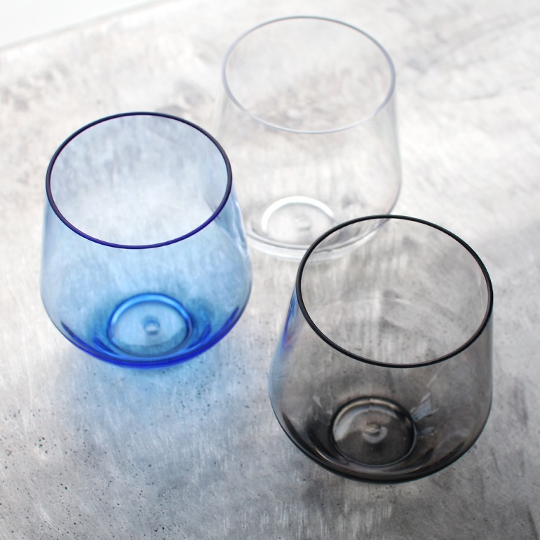 【取扱い終了/セール】ABODE アボード｜アングル ステムレスグラス 530ml