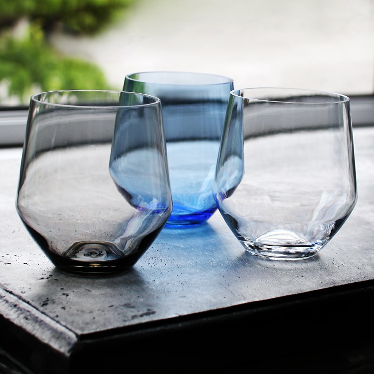 【取扱い終了/セール】ABODE アボード｜アングル ステムレスグラス 530ml