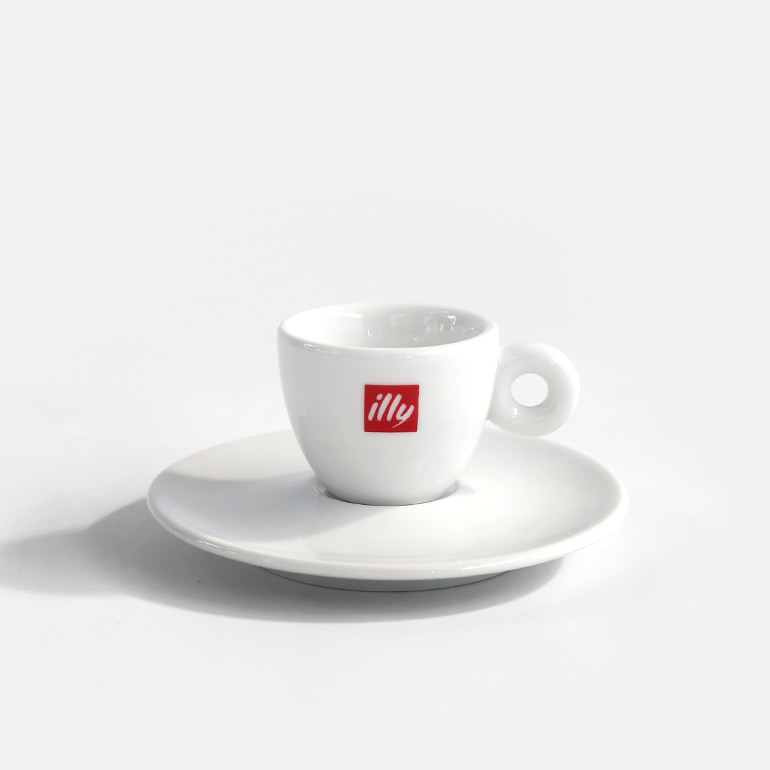 VINTAGE｜illy デミタスカップ＆ソーサー