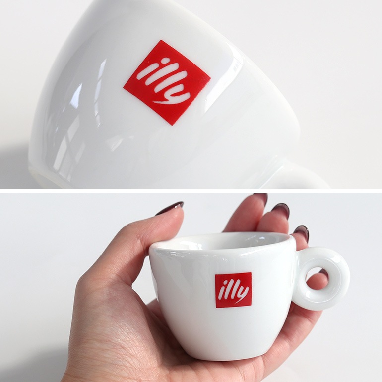VINTAGE｜illy デミタスカップ＆ソーサー